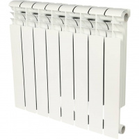 ROMMER Profi BM 500 (BI500-80-80-150) 8 секции радиатор биметаллический (RAL9016)