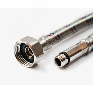 Гибкая подводка для смесителей VALFEX нерж.сталь М10*18-1/2" 80 см (пара)