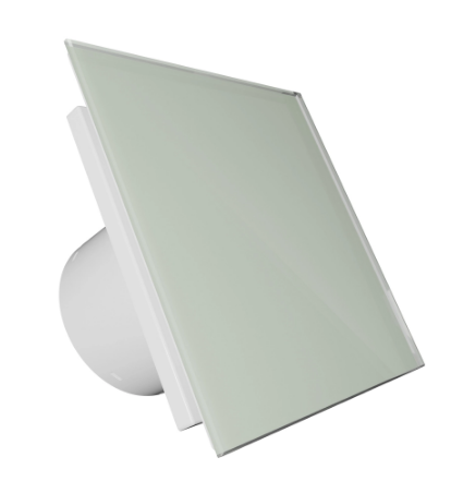 Панель для вентилятора AEON D100/125 179х179 стекло глянцевое White soft белое DICITI