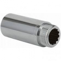 Гайка удлинительная хром 1/2" 2,5 см Gappo G2221.04025