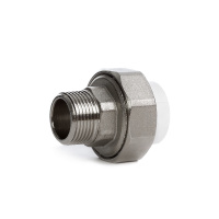 Американка с наружн. резьбой Fusitek, 25х3/4"