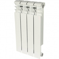 ROMMER Profi BM 500 (BI500-80-80-150) 4 секции радиатор биметаллический (RAL9016)