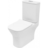 L400C TORNADO Чаша с сиденьем (Soft Close -SLIMSEAT) для унитаза напольного (342802)