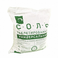 Соль таблетированная 25 кг (Россия) Гейзер