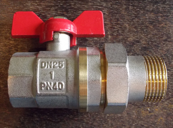 Кран американка PN40 25 1" (FA13)